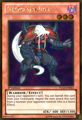 Necro Gardna [PGLD-EN063] Gold Rare Yu-Gi-Oh!