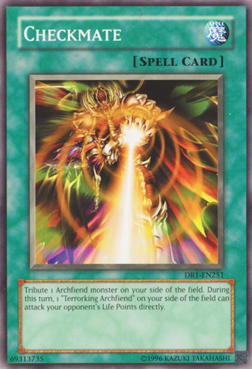 Checkmate [DR1-EN251] Common Yu-Gi-Oh!