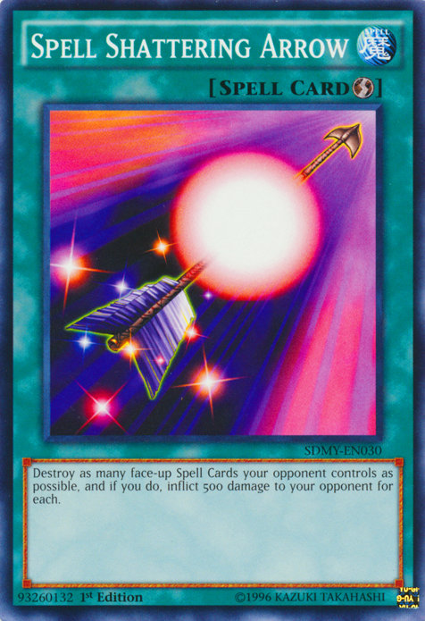Spell Shattering Arrow [SDMY-EN030] Common Yu-Gi-Oh!
