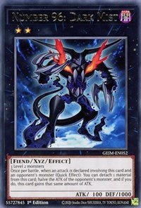 Number 96: Dark Mist [GEIM-EN052] Rare Yu-Gi-Oh!