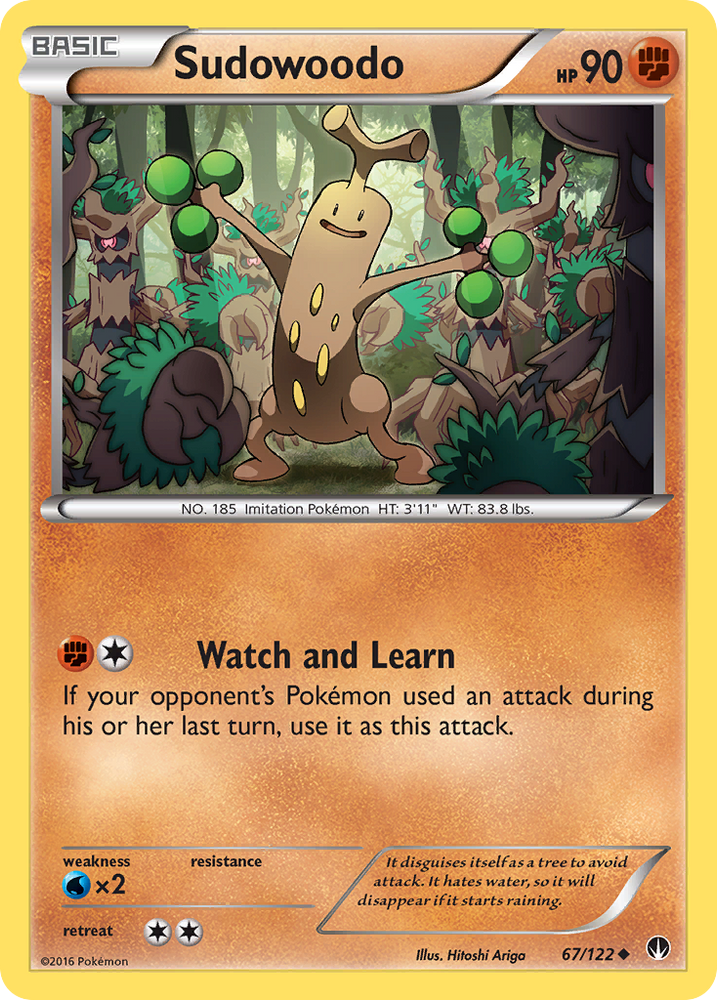 Sudowoodo (67/122) [XY: BREAKpoint] Pokémon