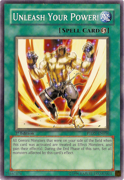 Unleash Your Power! [PTDN-EN056] Common Yu-Gi-Oh!