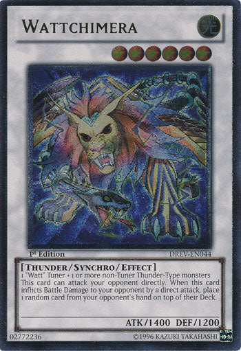 Wattchimera [DREV-EN044] Ultimate Rare Yu-Gi-Oh!