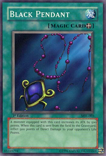 Black Pendant [MRL-003] Super Rare Yu-Gi-Oh!