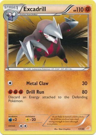 Excadrill (17/30) [Black & White: Trainer Kit - Excadrill] Pokémon