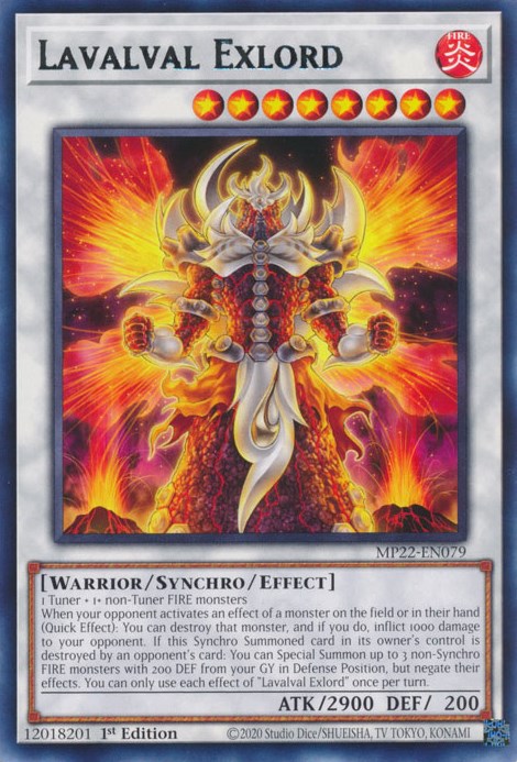 Lavalval Exlord [MP22-EN079] Rare Yu-Gi-Oh!