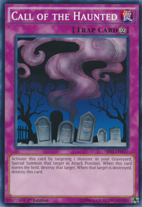 Call of the Haunted [SR03-EN037] Common Yu-Gi-Oh!
