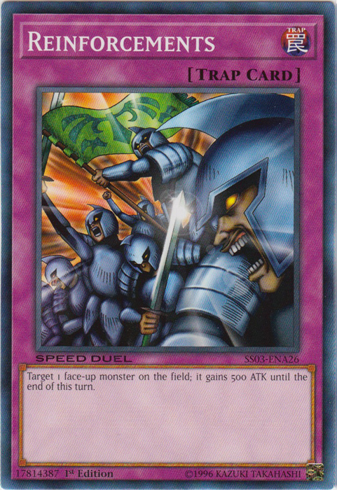 Reinforcements [SS03-ENA26] Common Yu-Gi-Oh!