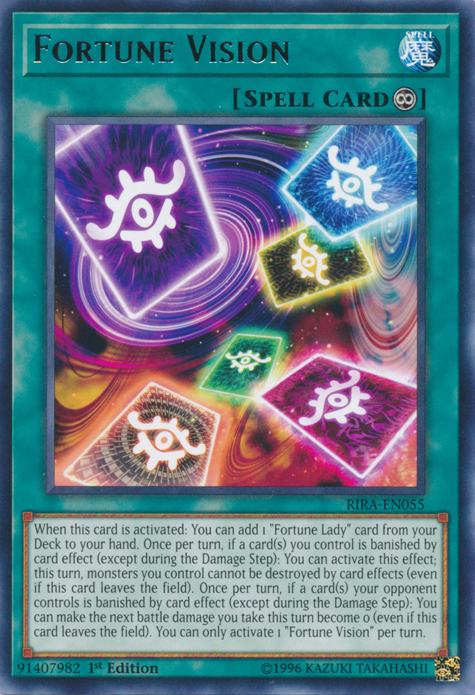 Fortune Vision [RIRA-EN055] Rare Yu-Gi-Oh!