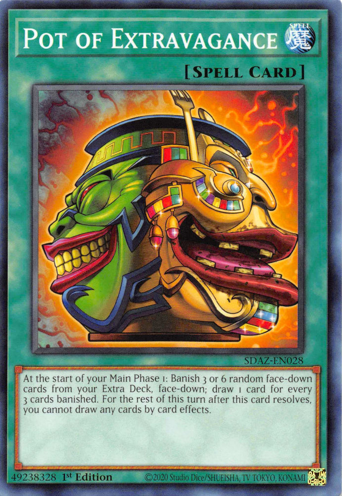 Pot of Extravagance [SDAZ-EN028] Common Yu-Gi-Oh!