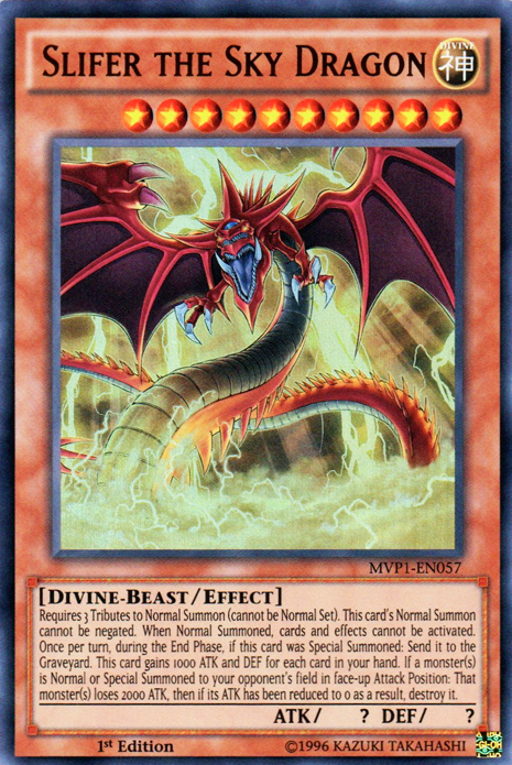 Slifer the Sky Dragon [MVP1-EN057] Ultra Rare Yu-Gi-Oh!
