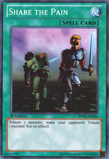 Share the Pain [BPW2-EN066] Super Rare Yu-Gi-Oh!
