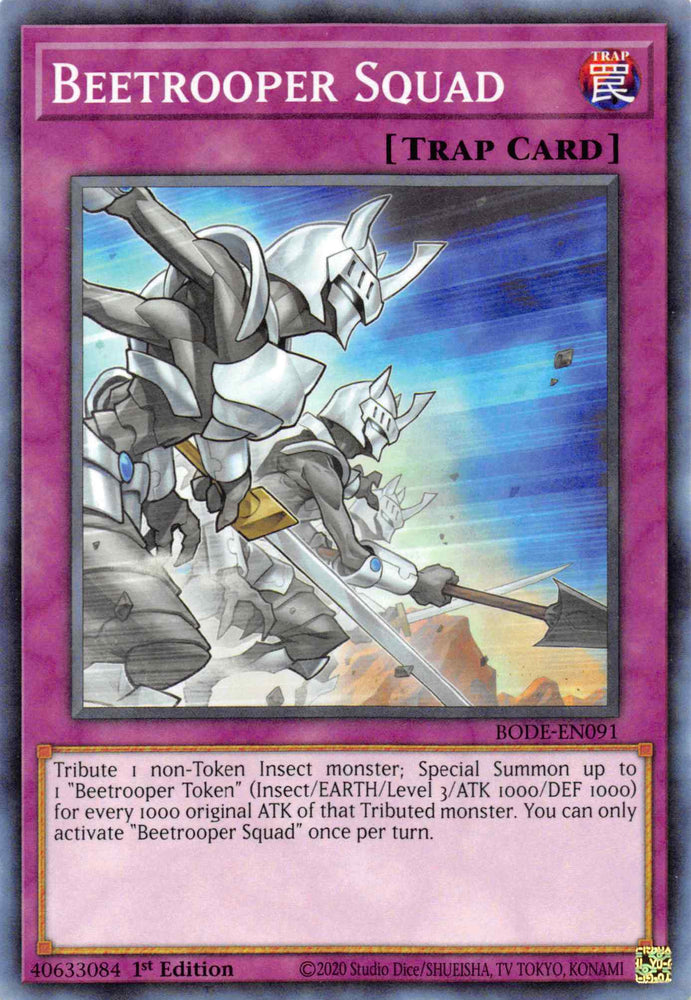 Beetrooper Squad [BODE-EN091] Common Yu-Gi-Oh!