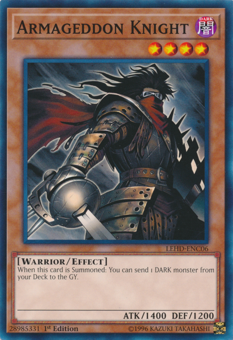 Armageddon Knight [LEHD-ENC06] Common Yu-Gi-Oh!