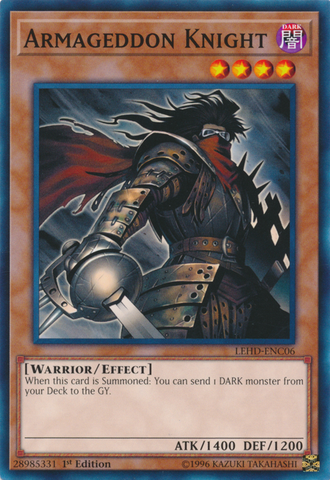Armageddon Knight [LEHD-ENC06] Common Yu-Gi-Oh!