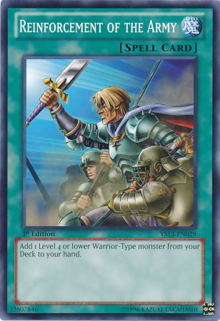 Reinforcement of the Army [YS13-EN029] Common Yu-Gi-Oh!