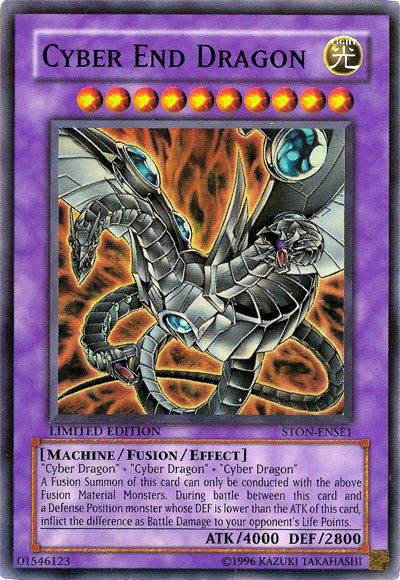 Cyber End Dragon [STON-ENSE1] Super Rare Yu-Gi-Oh!