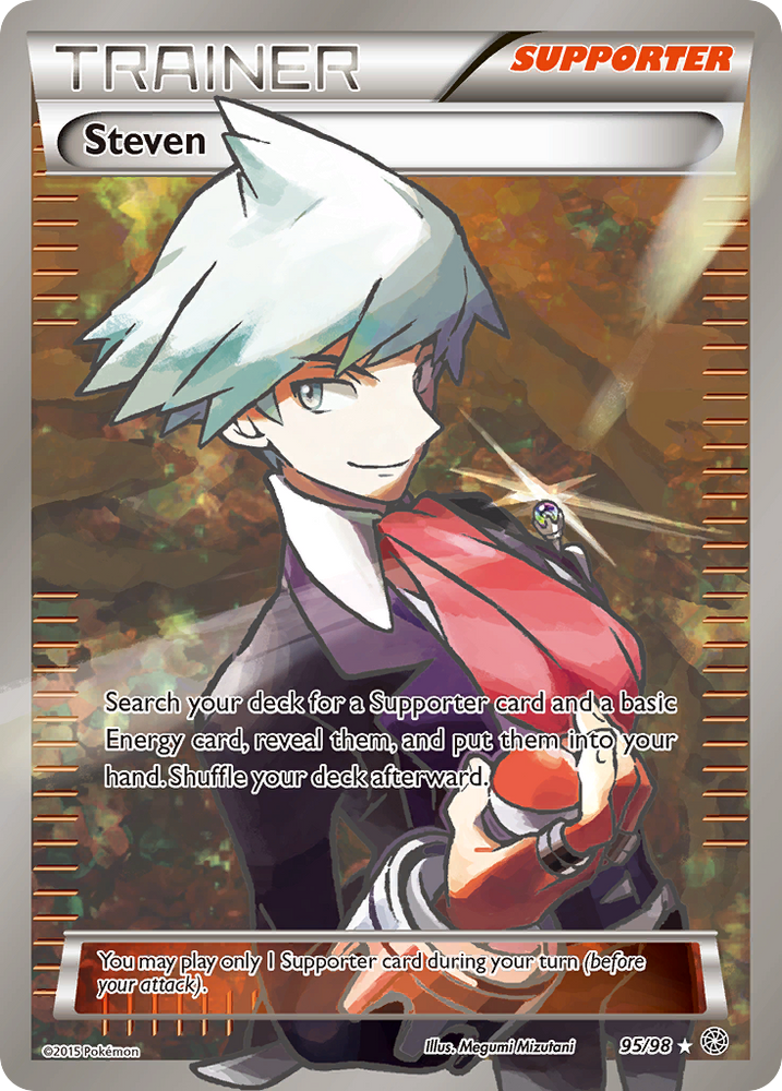 Steven (95/98) [XY: Ancient Origins] Pokémon