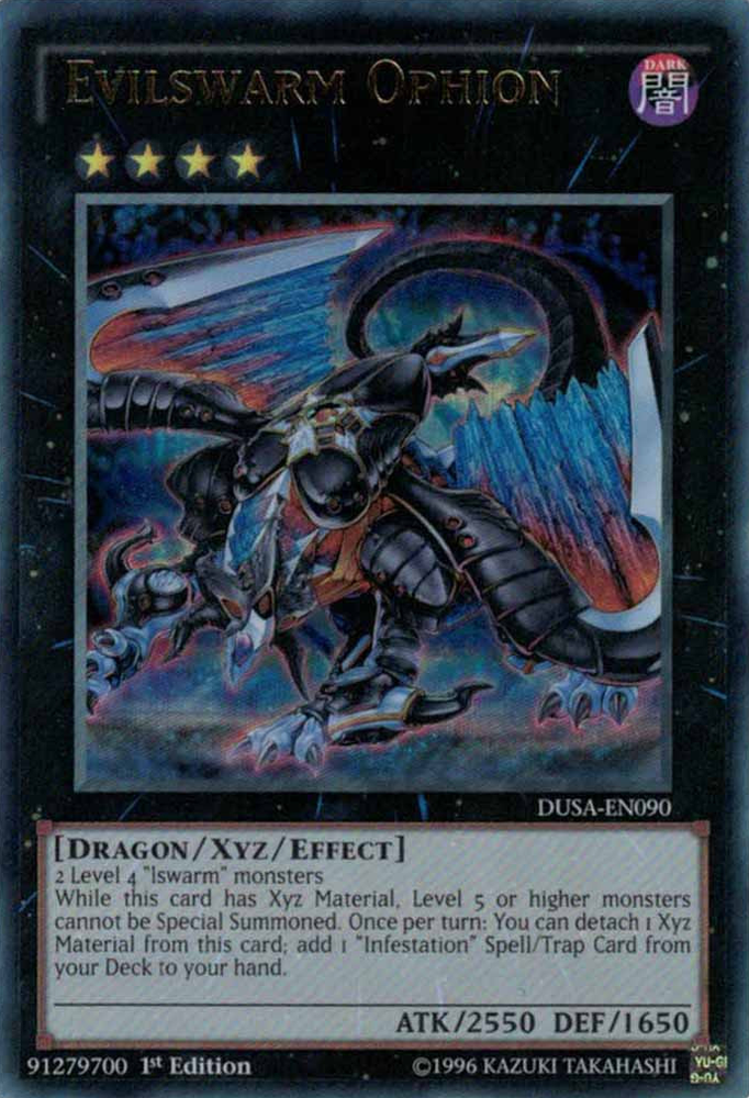 Evilswarm Ophion [DUSA-EN090] Ultra Rare Yu-Gi-Oh!