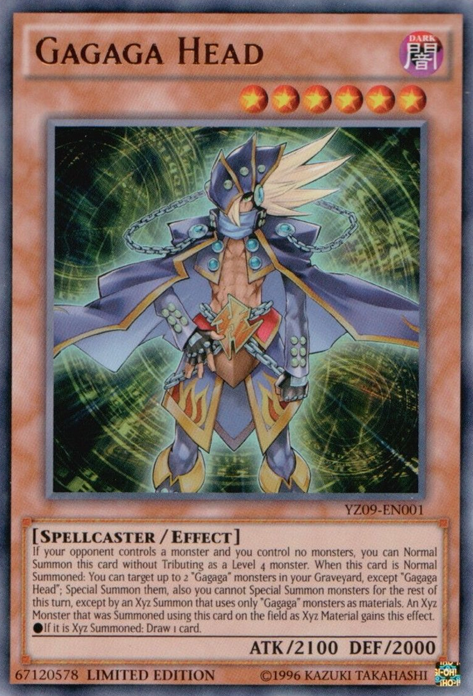 Gagaga Head [YZ09-EN001] Ultra Rare Yu-Gi-Oh!
