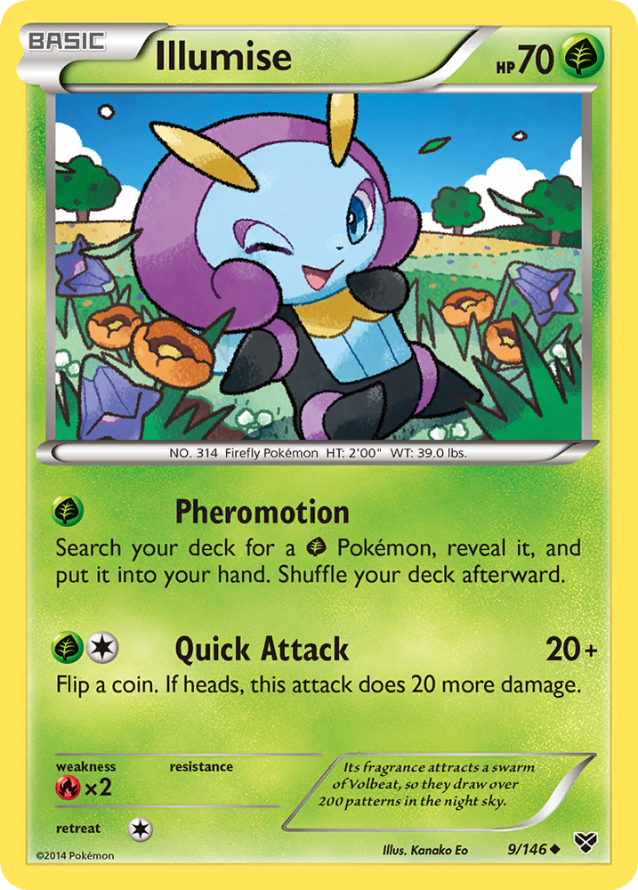 Illumise (9/146) [XY: Base Set] Pokémon