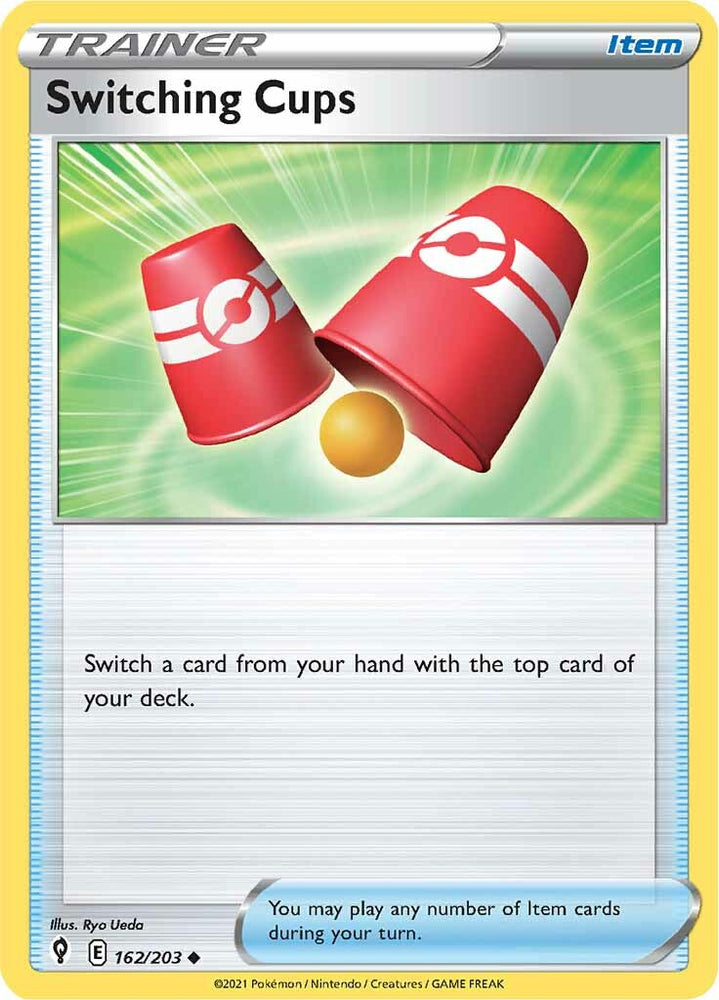 Switching Cups (162/203) [Sword & Shield: Evolving Skies] Pokémon