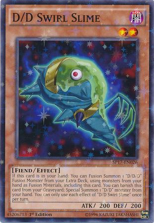 D/D Swirl Slime [SP17-EN026] Starfoil Rare Yu-Gi-Oh!