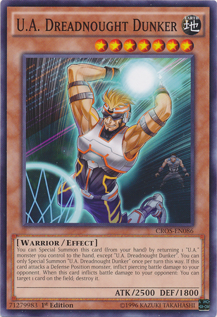 U.A. Dreadnought Dunker [CROS-EN086] Common Yu-Gi-Oh!