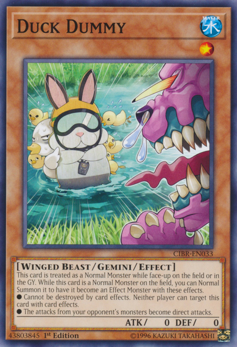 Duck Dummy [CIBR-EN033] Common Yu-Gi-Oh!