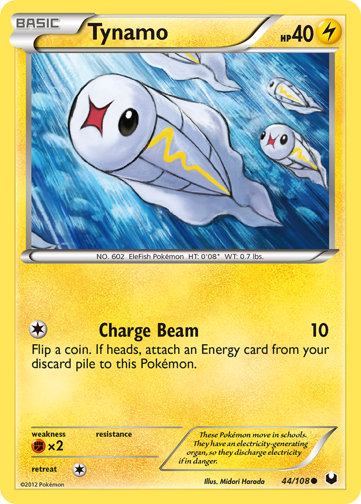 Tynamo (44/108) [Black & White: Dark Explorers] Pokémon