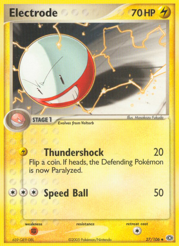 Electrode (27/106) [EX: Emerald] Pokémon
