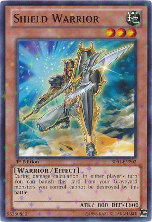 Shield Warrior [BP01-EN202] Starfoil Rare Yu-Gi-Oh!