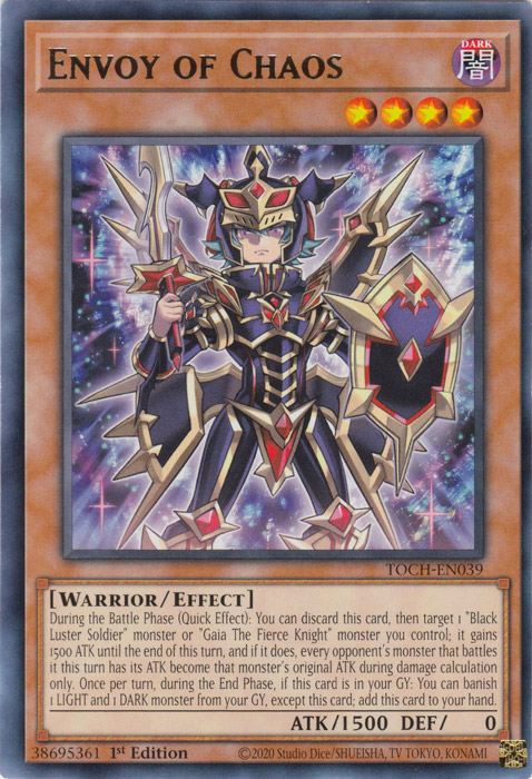 Envoy of Chaos [TOCH-EN039] Rare Yu-Gi-Oh!