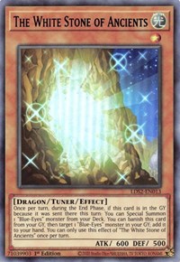 The White Stone of Ancients (Blue) [LDS2-EN013] Ultra Rare Yu-Gi-Oh!