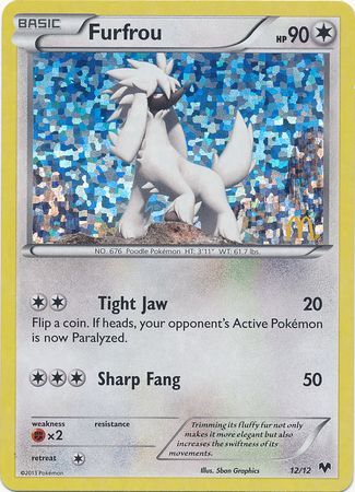 Furfrou (12/12) [McDonald's Promos: 2014 Collection] Pokémon