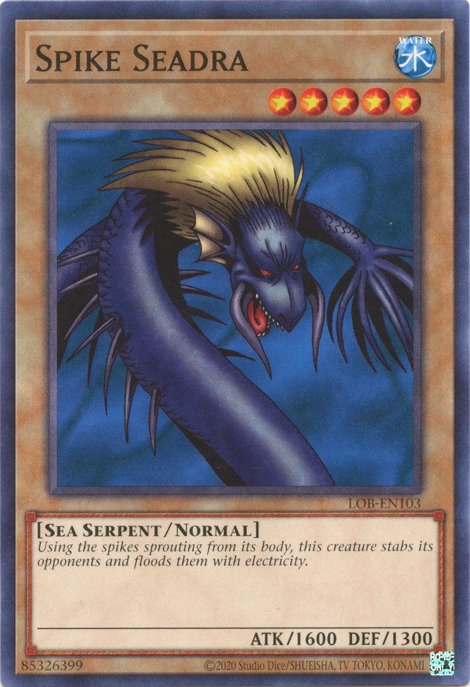 Spike Seadra (25th Anniversary) [LOB-EN103] Common Yu-Gi-Oh!