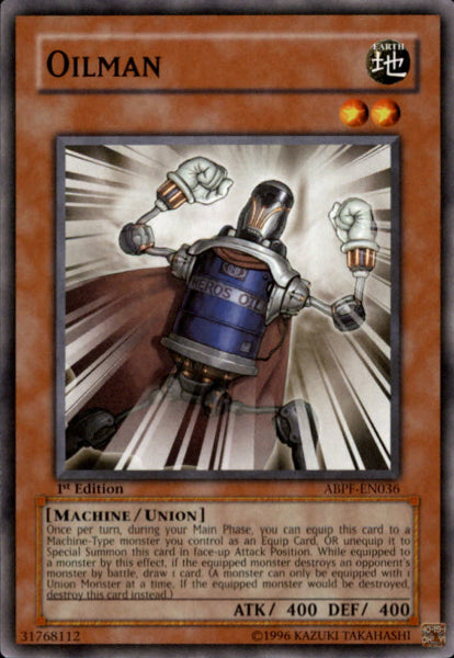 Oilman [ABPF-EN036] Common Yu-Gi-Oh!