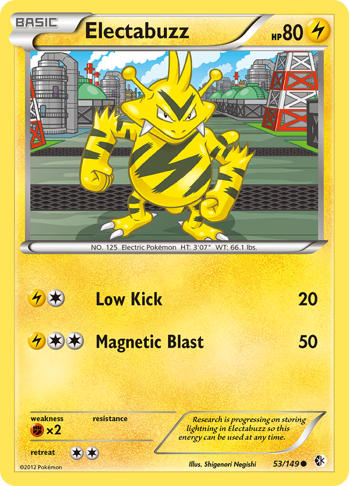 Electabuzz (53/149) [Black & White: Boundaries Crossed] Pokémon