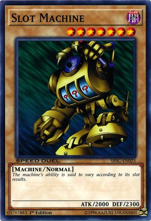 Slot Machine [SBSC-EN025] Common Yu-Gi-Oh!