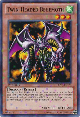 Twin-Headed Behemoth [BP01-EN179] Starfoil Rare Yu-Gi-Oh!