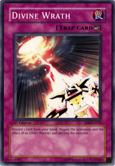 Divine Wrath [SD6-EN035] Common Yu-Gi-Oh!