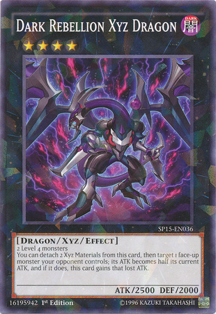 Dark Rebellion Xyz Dragon [SP15-EN036] Shatterfoil Rare Yu-Gi-Oh!