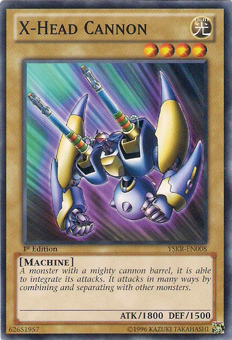 X-Head Cannon [YSKR-EN008] Common Yu-Gi-Oh!