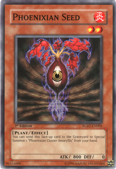 Phoenixian Seed [RGBT-EN005] Common Yu-Gi-Oh!