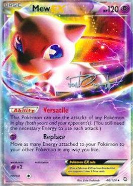 Mew EX (46/124) (Trevgor - Trent Orndorff) [World Championships 2014] Pokémon