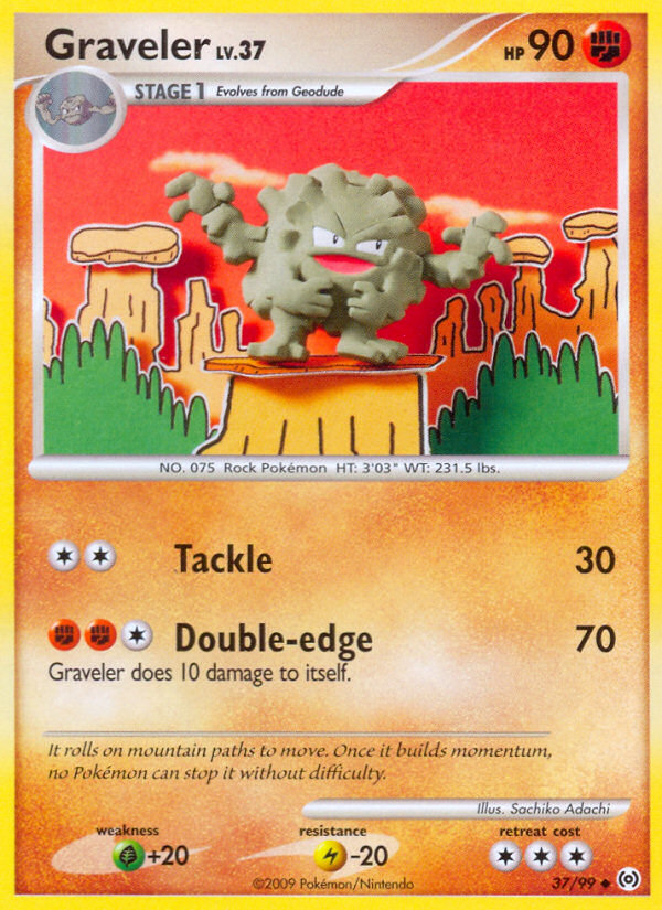 Graveler (37/99) [Platinum: Arceus] Pokémon