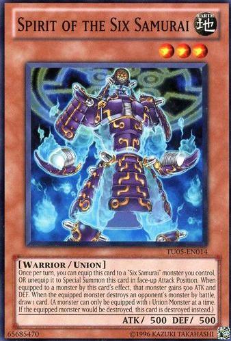 Spirit of the Six Samurai [TU05-EN014] Common Yu-Gi-Oh!