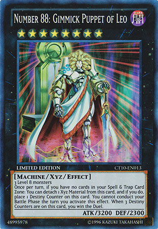 Number 88: Gimmick Puppet of Leo [CT10-EN013] Super Rare Yu-Gi-Oh!