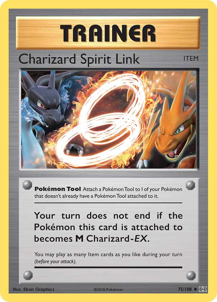 Charizard Spirit Link (75/108) [XY: Evolutions] Pokémon