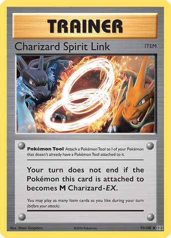 Charizard Spirit Link (75/108) [XY: Evolutions] Pokémon
